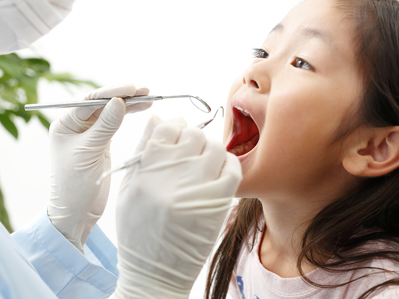 愛知県丹羽郡扶桑町の歯医者・わだち歯科クリニックの、小児歯科